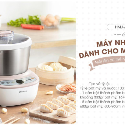 Máy nhào bột tự động 5L Bear DM-B50V1 - Hàng chính hãng