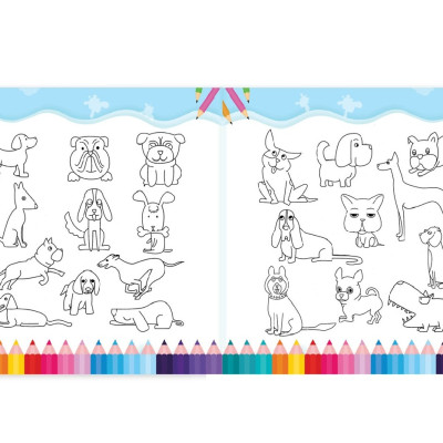 Sách - Bé Tô Màu 9999 - Tô Màu Sáng Tạo - Song Ngữ Anh Việt Dành Cho Trẻ Từ 2-6 Tuổi