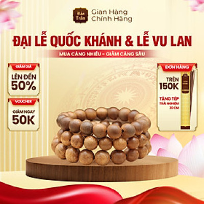 Vòng Trầm Hương 6.5ly – 108 Hạt – Cao Cấp| Chuỗi Trầm Tự Nhiên – Hương Thơm Dịu – Không Hóa Chất – Phong Thủy Bình An