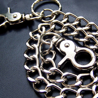 Dây xích đeo quần V.5 (Màu Bạc Dài 62 cm)