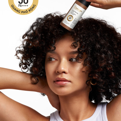 Kem chống nắng bí đao quang phổ rộng, bảo vệ rất cao SPF 50 +, PA ++++ Cocoon 50ml thuần chay