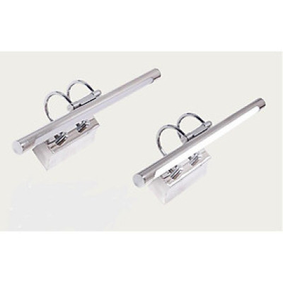 COMBO Đèn soi tranh soi gương inox chống gỉ ánh sáng vàng ấm THINHPHAT