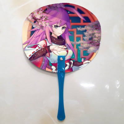 Qụat cầm tay in ảnh 2 mặt khác nhau Honkai Impact 3