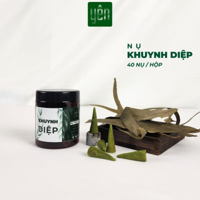 Nụ Khuynh Diệp Sạch Ít Khói Hộp 40 Nụ Yên Tự Nhiên Không Hóa Chất Thờ Cúng Thư Giãn Xông Nhà Tẩy Uế