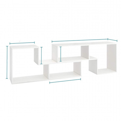 Kệ tivi gỗ hiện đại SMLIFE Tarita - Trắng