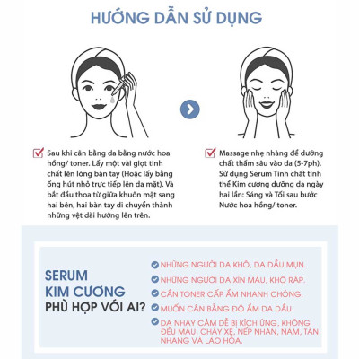 Serum Tinh Chất Tinh Thể Kim Cương Dưỡng Ẩm Trắng Da Se Khít Lỗ Chân Lông Phục Hồi Trẻ Hóa Da Dewytree Hyal Peptide Diamond Capsule Ampoule (50ml)
