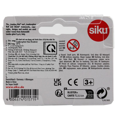 Đồ Chơi Mô Hình Xe Lamborghini Sian Roadster - Siku 1571 - Màu Xanh Dương