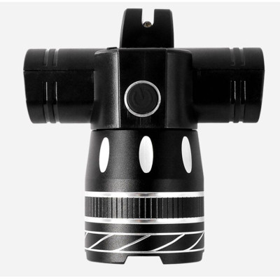 Đèn Pha Cho Xe Đạp Siêu Sáng Chống Nước Sạc Điện USB (Kèm Chân Đế) Và Đèn Sau Hậu Cảnh Báo (Màu Xanh) Xe Đạp Gắn Đuôi Mai Lee