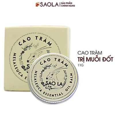 Cao Tràm Sao la 11g - Melaleuca Essential oil Balm: Giúp làm ấm cơ thể, giảm triệu chứng côn trùng đốt, giảm đau đầu, nghẹt mũi ở bé. Sản phẩm từ thiên nhiên - Hàng Chính Hãng
