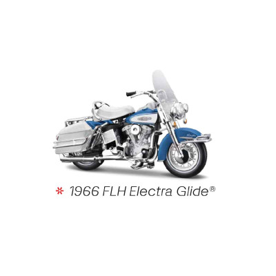 Đồ Chơi Mô Hình Mô Tô 1:18 H-D 1966 FLH Electra Glide MAISTO 23104/MT39360