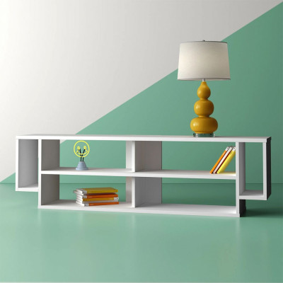 Kệ tivi gia đình bằng gỗ cao cấp cho gia đình SMLIFE Tenka