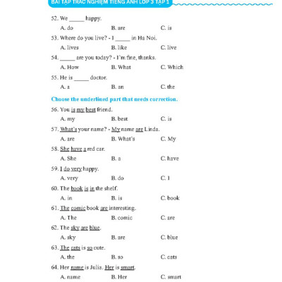 Sách - Combo GLOBAL SUCCESS Bài tập trắc nghiệm tiếng anh lớp 3 tập 1 + 2