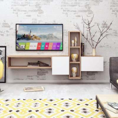 Kệ treo tường để tivi SMLIFE Takao