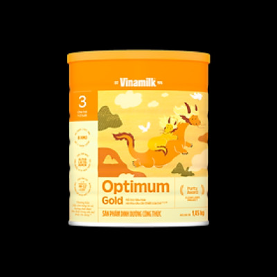Sữa bột Vinamilk Optimum Gold Step 3 Hộp Thiếc 1450g