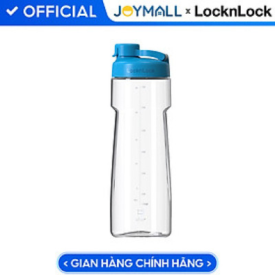 Bình nước nhựa thể thao LocknLock 550ml ABF723BLU, 730ml ABF724BLU, Hàng chính hãng, nắp bật - JoyMall