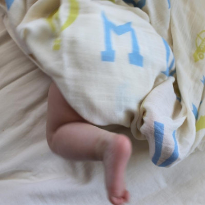 Khăn cho bé đi du lịch Orunet - Japan (35x35cm), chất liệu cotton OGWL1004, OGWL2004, OGWL3004