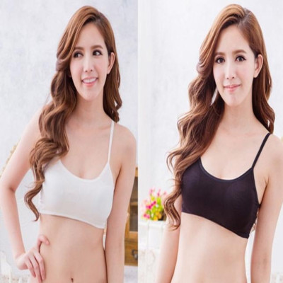 COMBO GỒM 3 ÁO BRA 3 DÂY COTTON SIÊU MỊN (GỒM ĐỦ 3 MÀU: TRẮNG, DA, ĐEN)