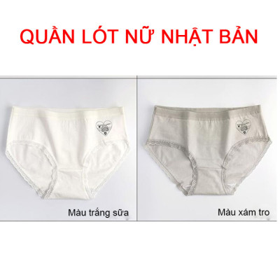 Combo 5 Quần lót nữ kiểu nhật bản thoáng khí chất liệu cotton
