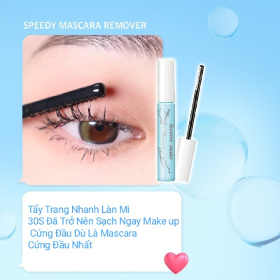 Mascara Mini Tẩy Trang Dành Cho Mi Kissme Heroine Make Speedy Mascara Remover 1.8 G