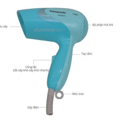 Máy sấy tóc Panasonic EH-ND11-A645 - Hàng chính hãng