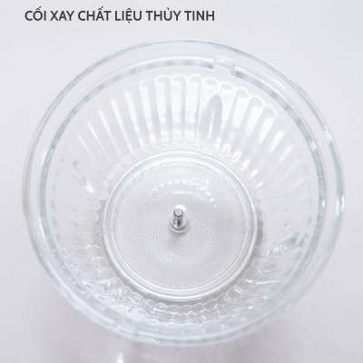 Máy xay thịt đa năng SEKA SK2287, 2 cối thủy tinh, thiết kế 4 - 6 lưỡi dao sắc bén, Công suất mạnh 500W  hàng nhập khẩu