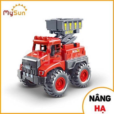 Bộ đồ chơi xe cứu hỏa chữa cháy mô hình cho bé 1 2 3 4 5 tuổi.