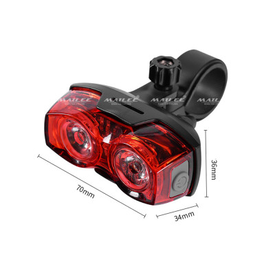 Đèn Hậu Xe Đạp LED RPL-2230 Nhấp Nháy Sáng Cao Gắn Trụ Yên An Toàn Ban Đêm Xe Đạp Địa Hình (chạy pin AAA) - Mai Lee