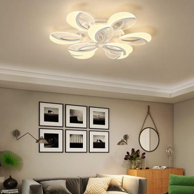 Đèn trần INSER kiểu dáng độc đáo với 3 chế độ ánh sáng hiện đại - kèm điều khiển từ xa - (150).