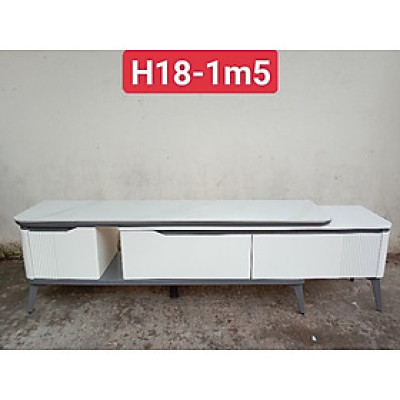 Kệ Tivi Tundo mặt đá vân xám nhập khẩu