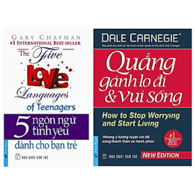 Combo 5 Ngôn Ngữ Tình Yêu (Tái Bản) + Quẳng Gánh Lo Đi Và Vui Sống (2 Cuốn)