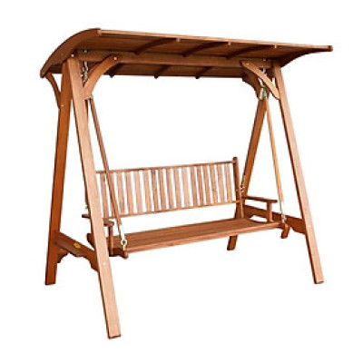 Xích Đu Terbaya 3 Chỗ IBIE NC1044 (194 x 125 x 190 cm) - Nâu