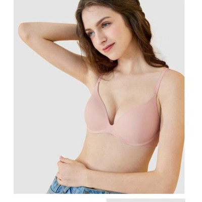 Áo Lót Không Gọng Đệm Mỏng Siêu Mềm Siêu Mịn Siêu Nhẹ Cuộn Gập Không Biến Dạng Phong Cách Nhật Bản Hàng Cao Cấp AL39