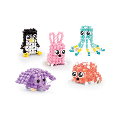 Đồ Chơi Bộ Làm Vòng Tay Tình Bạn Và Thú Cưng LinXo Chim Cánh Cụt MAKE IT REAL 6101MIR/BLK