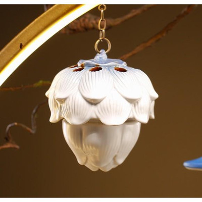 Hươu Bình An Thác Nước Phong Thủy, Đài Thưởng Trầm Phun Nước Kèm Đèn Led Cao Cấp