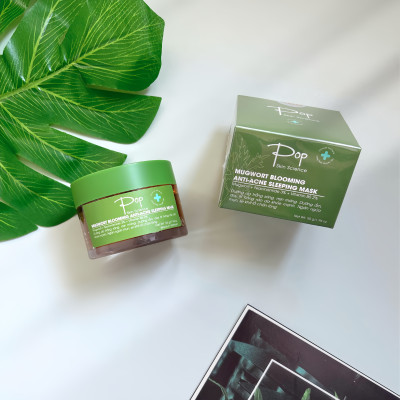 Mặt Nạ Ngủ Ngải Cứu Ngừa Mụn Sáng Da POP