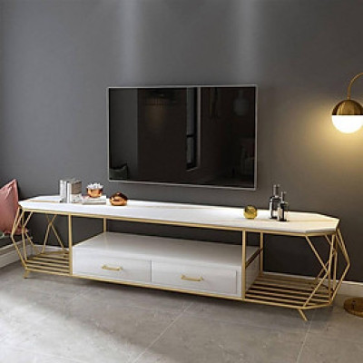 [Trả góp 0%] Kệ Tivi Gavino trắng IBIE nhiều tùy chọn