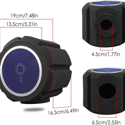 SOAIY Màn Chắn Lọc Âm Giảm Tiếng Ồn, Lọc Tạp Âm Cho Phòng Thu F2 - Hàng Nhập Khẩu