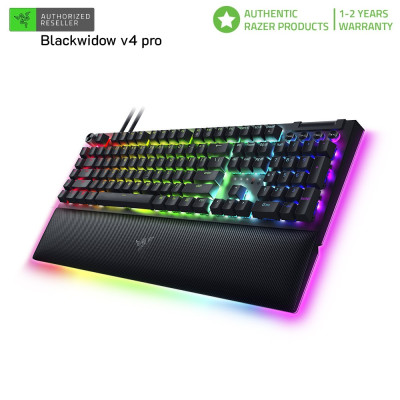 [Mới, hàng chính hãng] Bàn Phím Gaming Razer BlackWidow V4 Pro Fullsize | Cáp Type-C Tháo Rời | Razer Mechanical | ABS Double-Shot | LED RGB