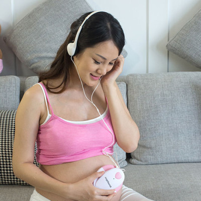 Máy đo nghe tim thai cá nhân Jumper 100S - Ghi âm trên điện thoại (chứng nhận FDA Hoa Kỳ)