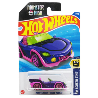 Siêu Xe Hot Wheels C4982 - 3/250 - Monster High Ghoul Mobile