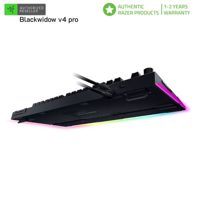 [Mới, hàng chính hãng] Bàn Phím Gaming Razer BlackWidow V4 Pro Fullsize | Cáp Type-C Tháo Rời | Razer Mechanical | ABS Double-Shot | LED RGB