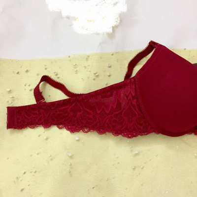 Áo lót nữ nâng ngực trơn quai ren AL912