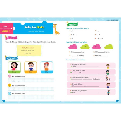 Sách - Chinh Phục 100 Cấu Trúc Ngữ Pháp Tiếng Anh Tiểu Học - Combo 2 Tập - Megabook