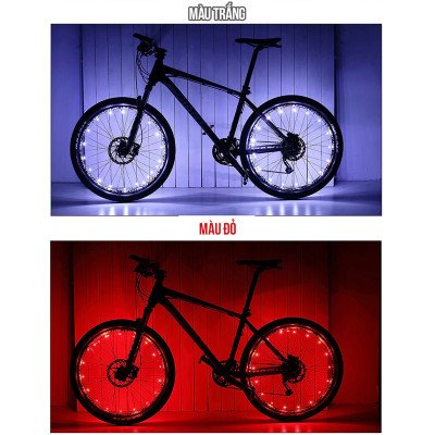 Đèn USB Xe Đạp Trang Trí Bánh Xe Có Sạc 20 Bóng Led 2.2m Led Đom Đóm Led Fairy Light Có Thể Dùng Trang Trí Decor