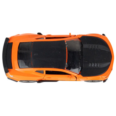 Đồ Chơi Mô Hình Xe CC Ba Cửa Chạy Trớn - Toys&Joys 53235 - Màu Cam