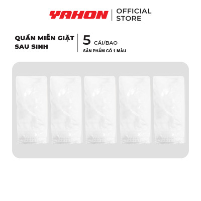 Combo Bao Quần Lót Miễn Giặt Sau Sinh Body-Mate Nữ, 5 Cái/Bao