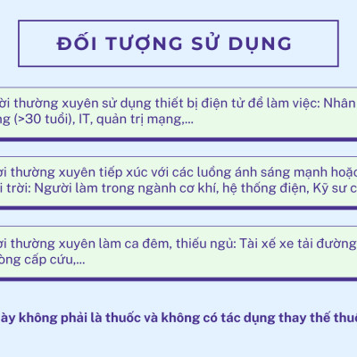 Viên uống bổ mắt tăng cường thị lực và phục hồi tổn thương mắt OPTIWAY