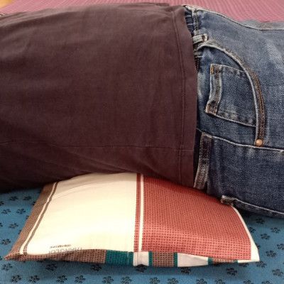 Gối kê thắt lưng khi ngủ - Hỗ trợ dành cho người đau lưng, thoái hóa cột sống,