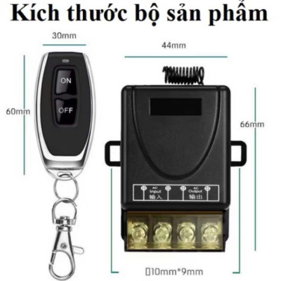 Bộ điều khiển bật tắt các thiết bị điện từ xa 