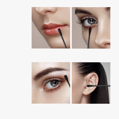 Sản phẩm dụng cụ trang điểm làm đẹp _ Combo hộp 200c tăm bông ráy tai lớn  cao cấp với 2 đầu tăm thiết kế hình dáng khác nhau làm sạch sâu bên trong , an toàn và tiện lợi 